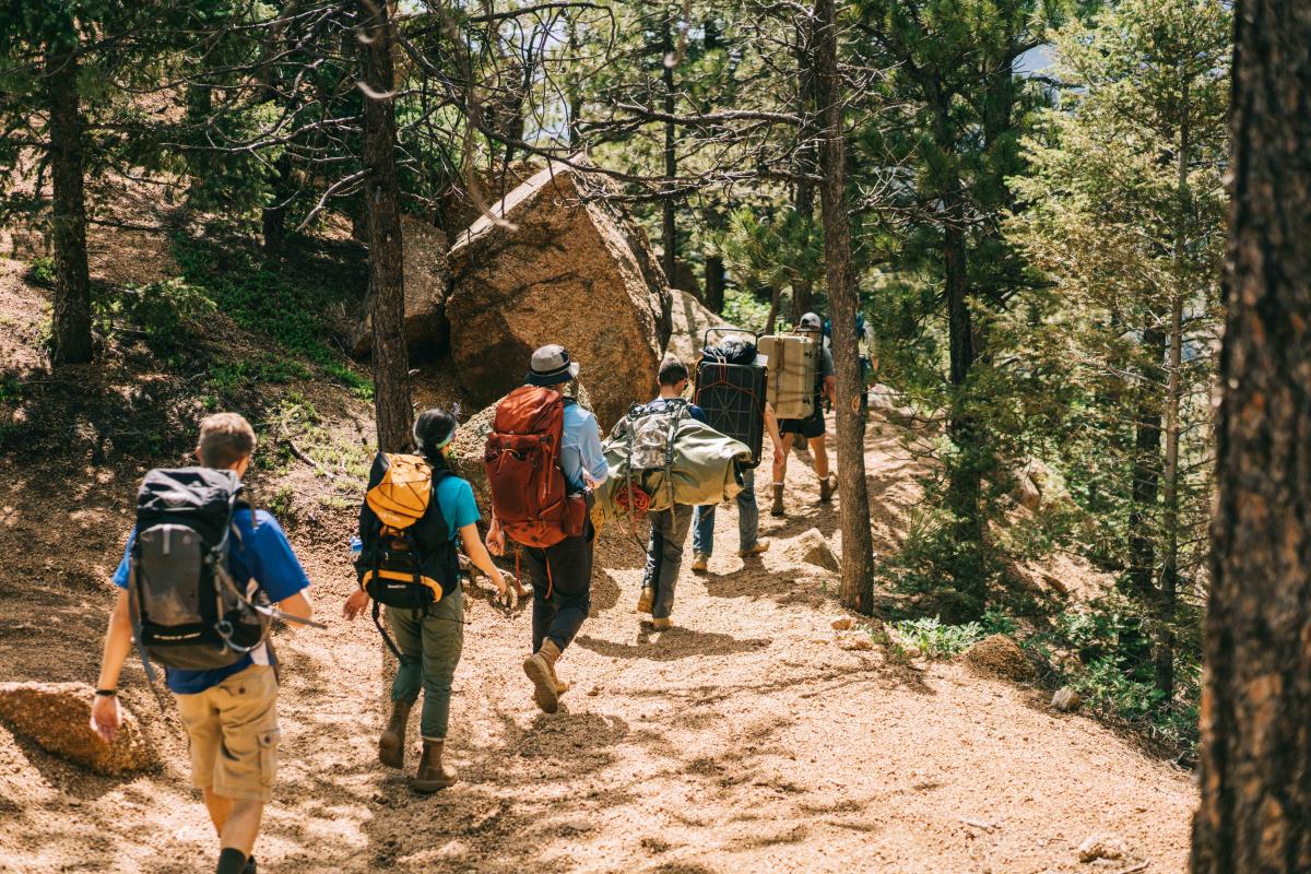 Hikers. 